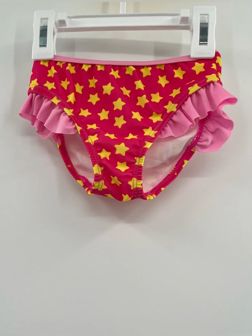 NEW Future Batgirl Pink and Yellow Girls' 18 Months Swim Set with Bat Emblem